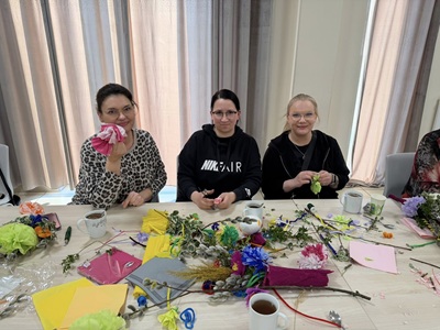 2026.03.31 - Warsztaty wielkanocne w bibliotece w Lipinach